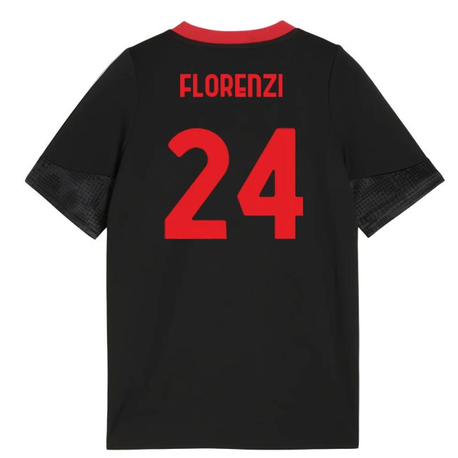 Kids' Trainings AC Milan 2025/26 Black Training Jersey