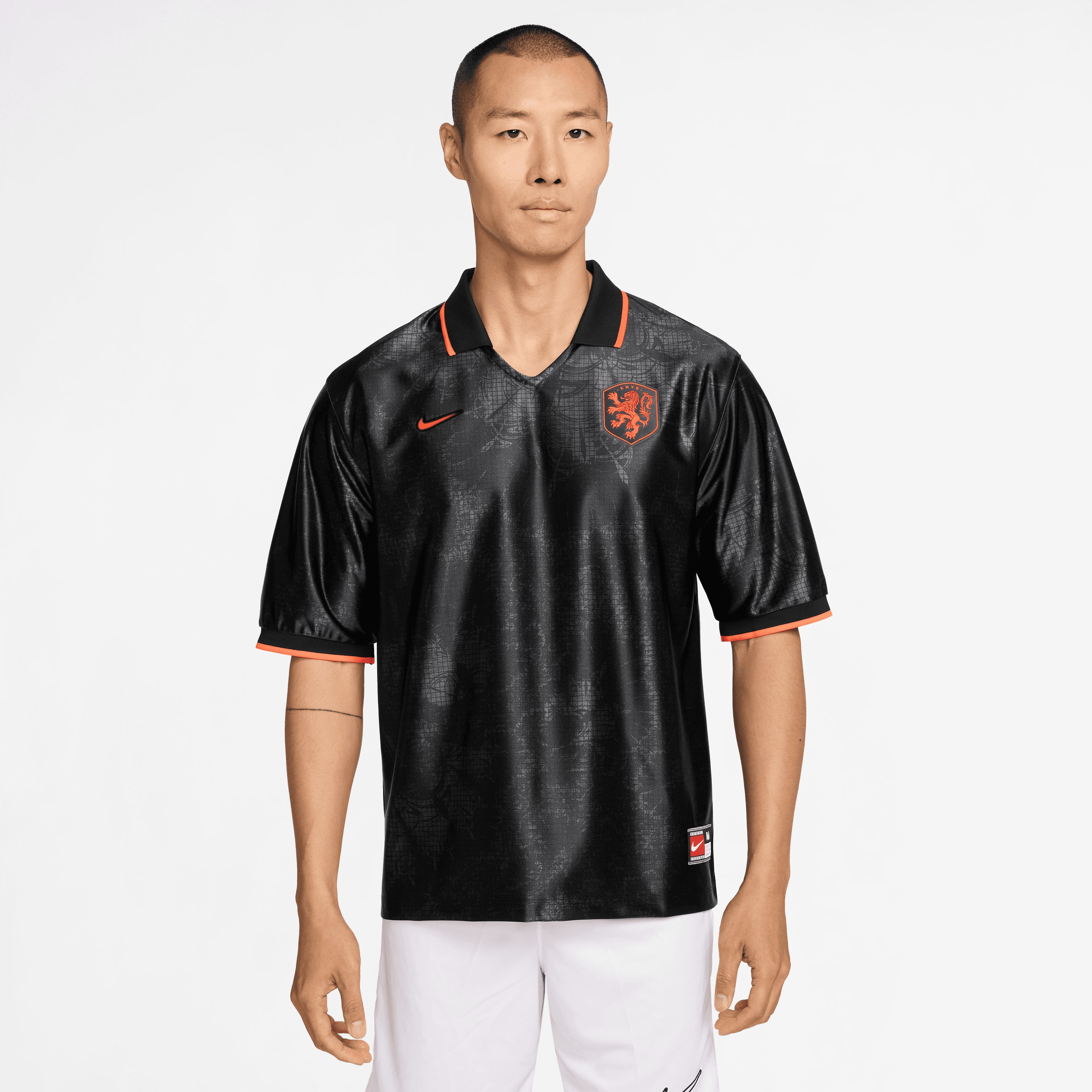 Kids' Netherlands Black Jersey