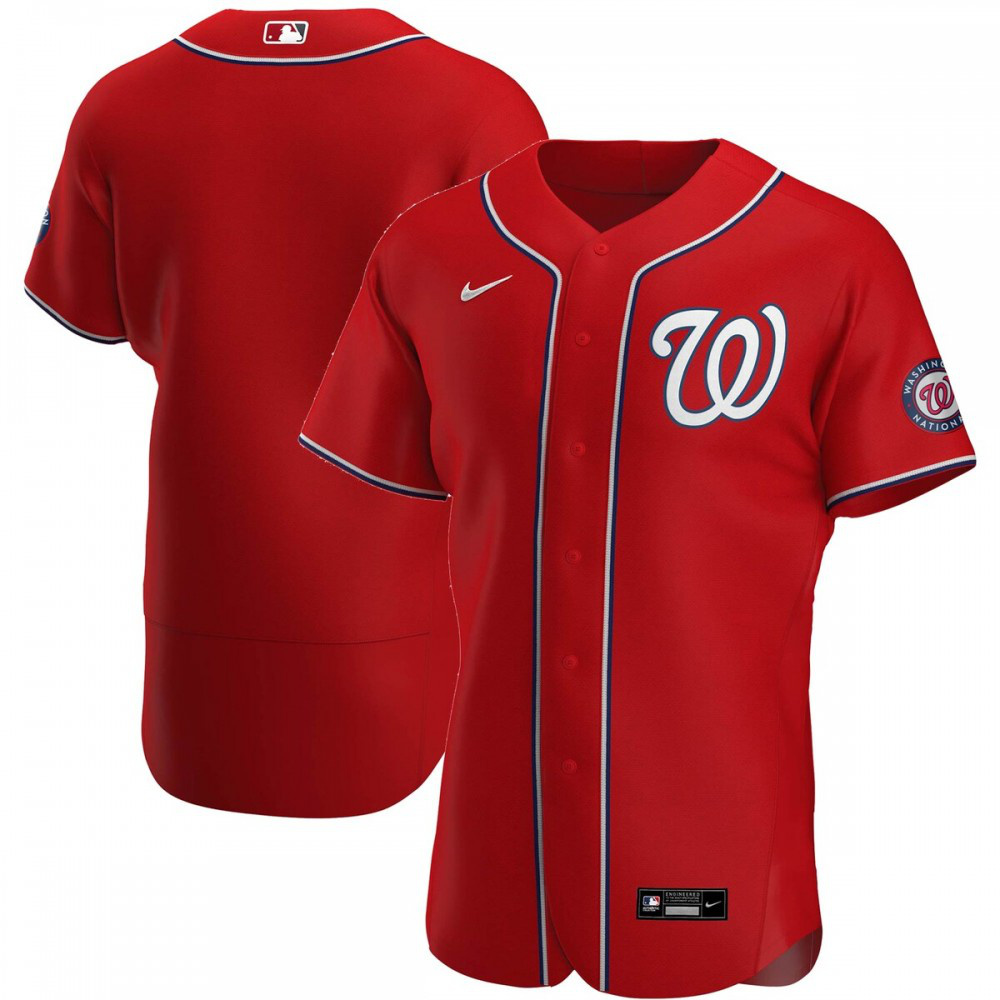Kids' Washington Nationals Red Alternate Jersey