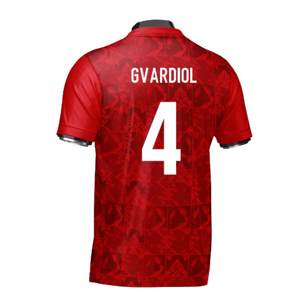 Kids' Shortses Croatia Red Jersey