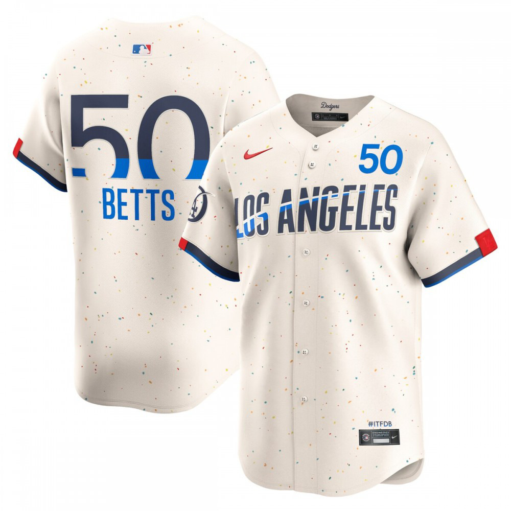 Women's Los Angeles Dodgers 2024 Cream City Limited Jersey