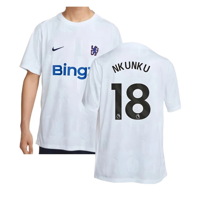 Men's Chelsea 2025/26 White Pro Jersey