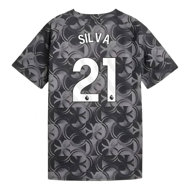 Kids' Man City 2025/26 Black City Jersey