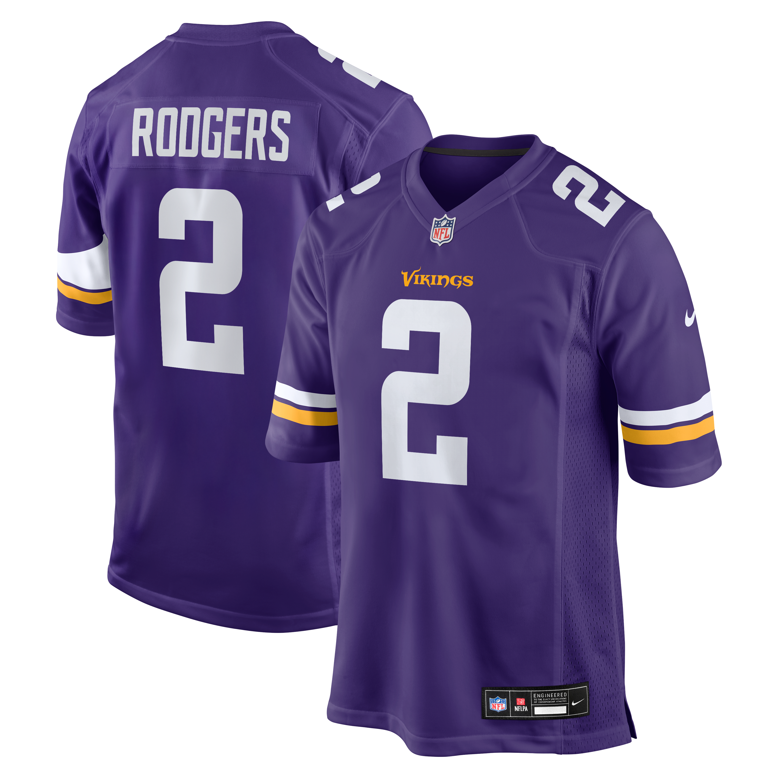 Kids' Minnesota Vikings Purple Game Jersey