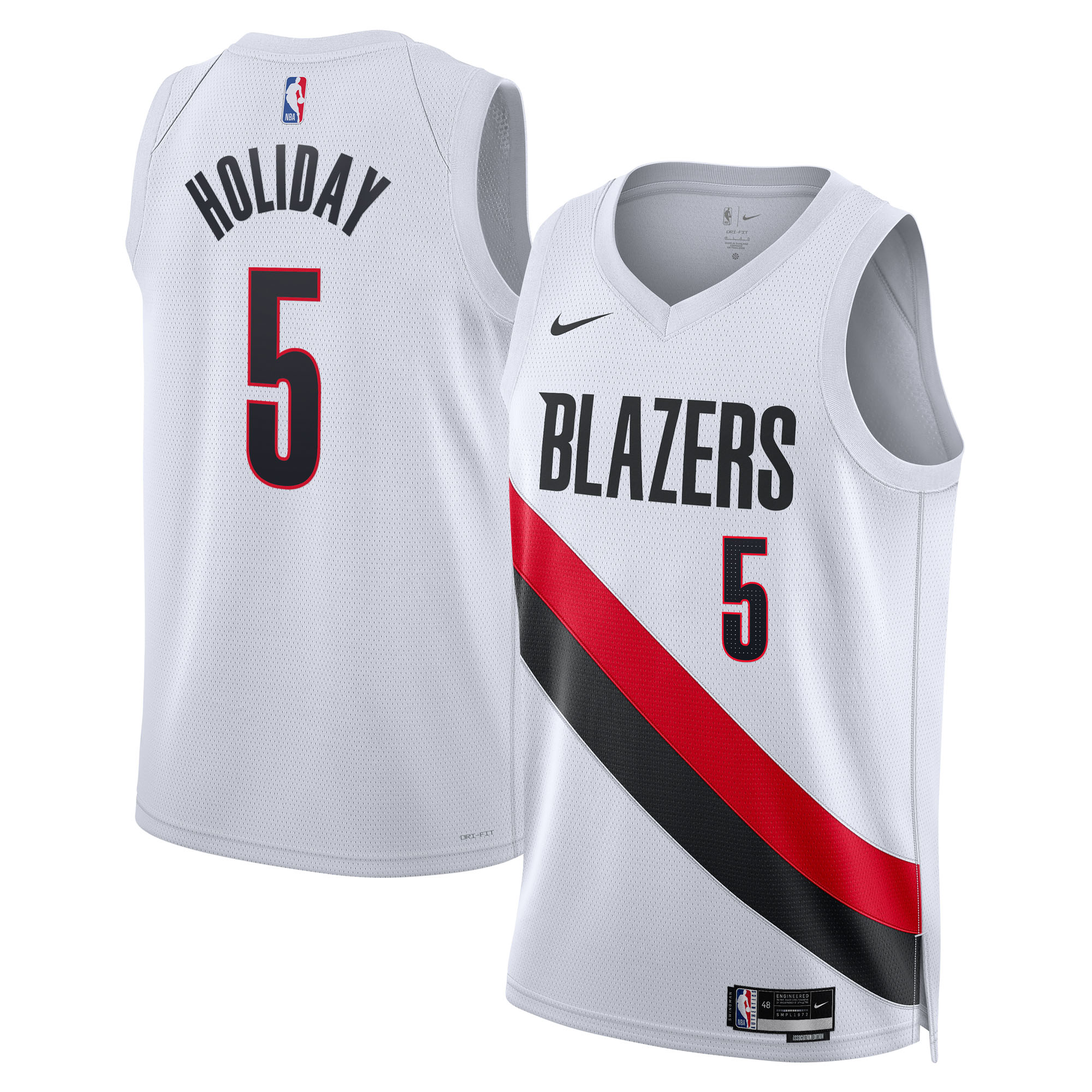Women's Portland Trail Blazers White Swingman Jersey