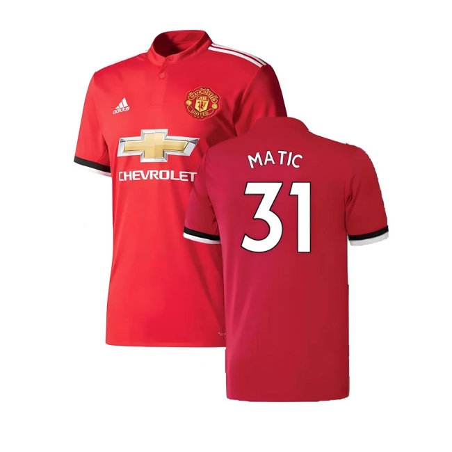 Women's Manchester United 2017/18 Home Jersey