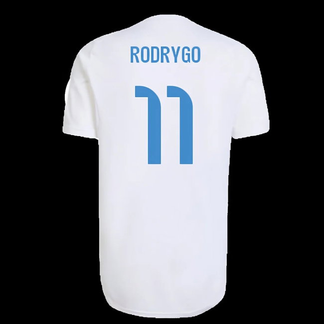 Kids' Trainings Real Madrid 2025/26 White Training Jersey