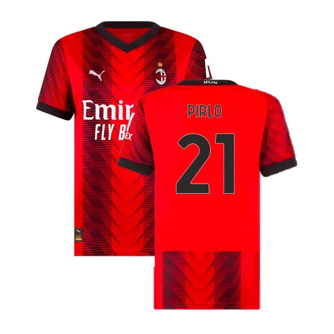 Kids' AC Milan 2023/24 Home Jersey