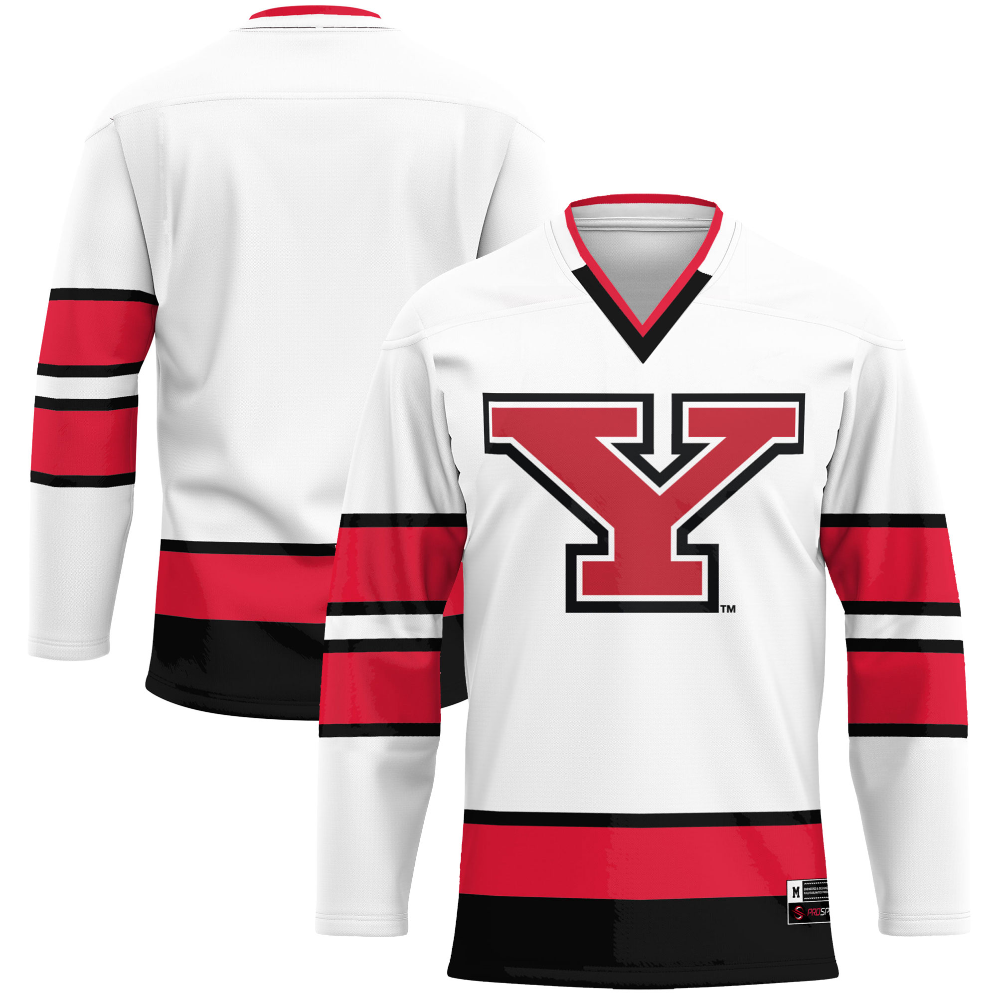 Women's Youngstown State Penguins White Jersey