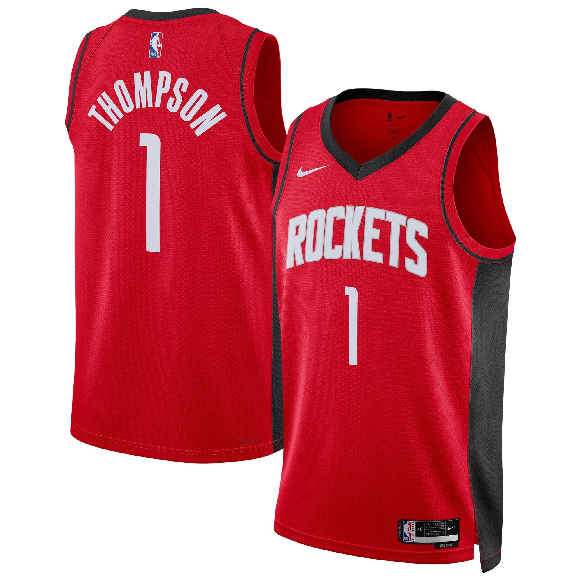 Kids' Houston Rockets Red Icon Player Jersey