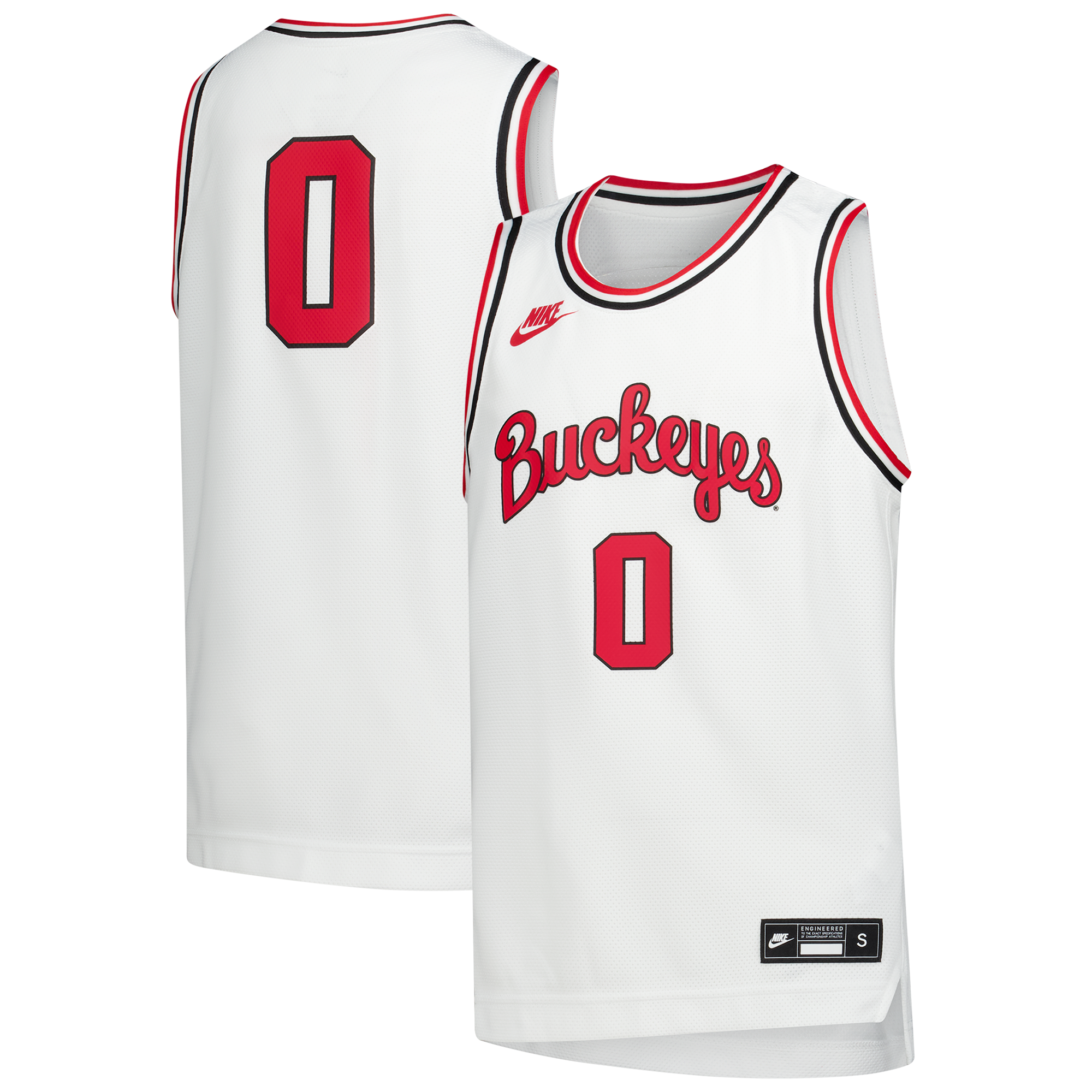 Women's Ohio State Buckeyes White Replica Jersey