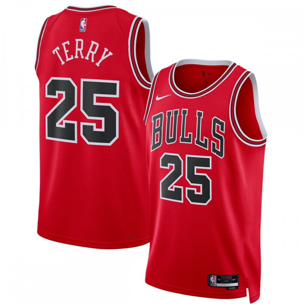Men's Chicago Bulls 2022 Red Icon Swingman Jersey