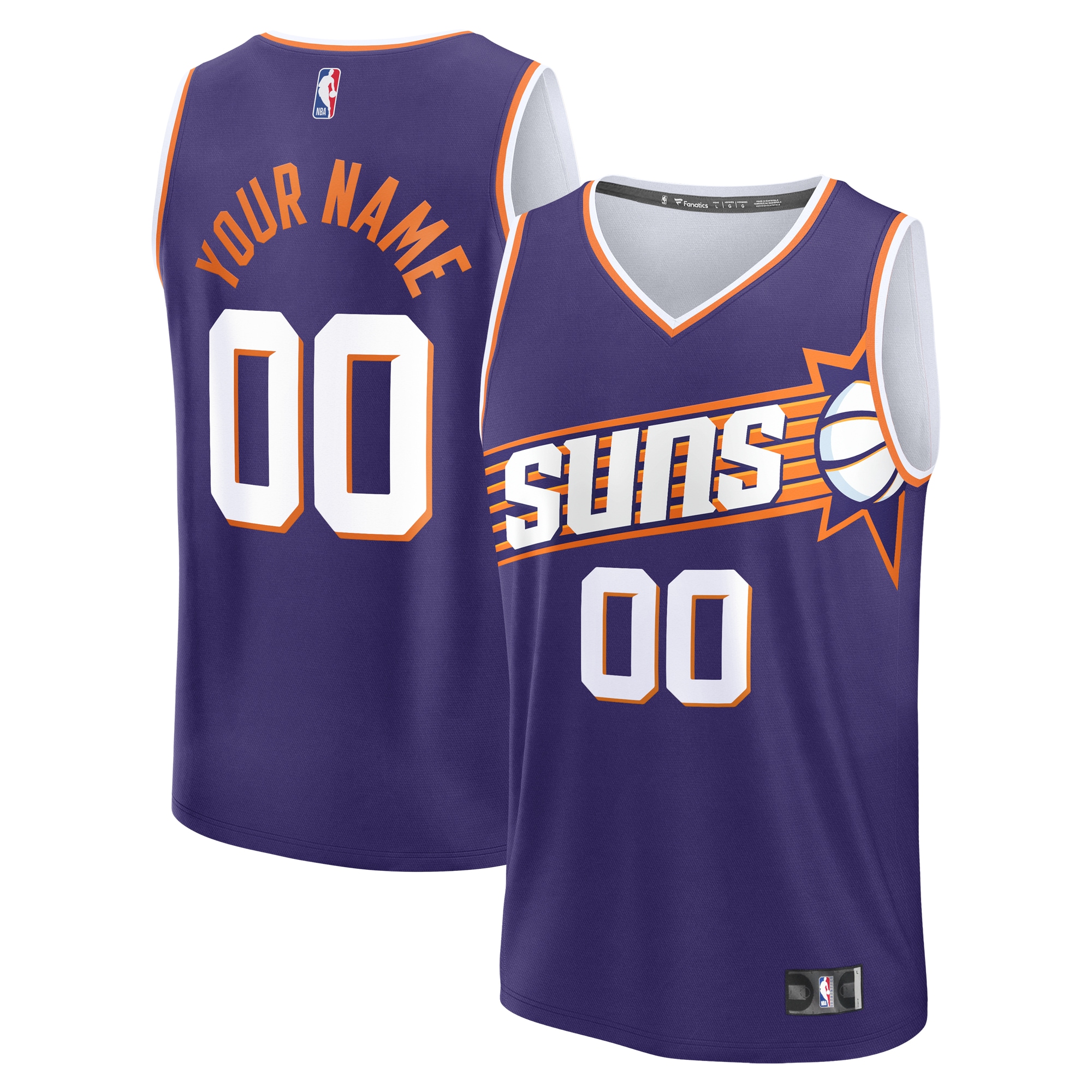 Kids' Phoenix Suns Purple Icon Jersey