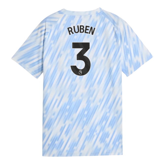 Kids' Man City 2025/26 Silver City Jersey