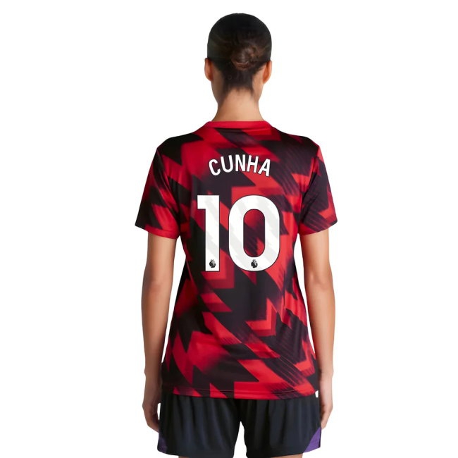Women's Man Utd 2025/26 Red Jersey