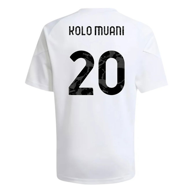 Kids' Trainings Juventus 2025/26 White Training Jersey