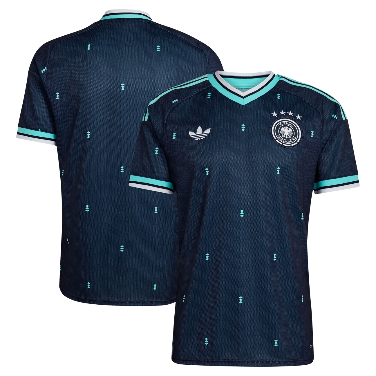 Kids' Germany 2026 Navy Replica Jersey