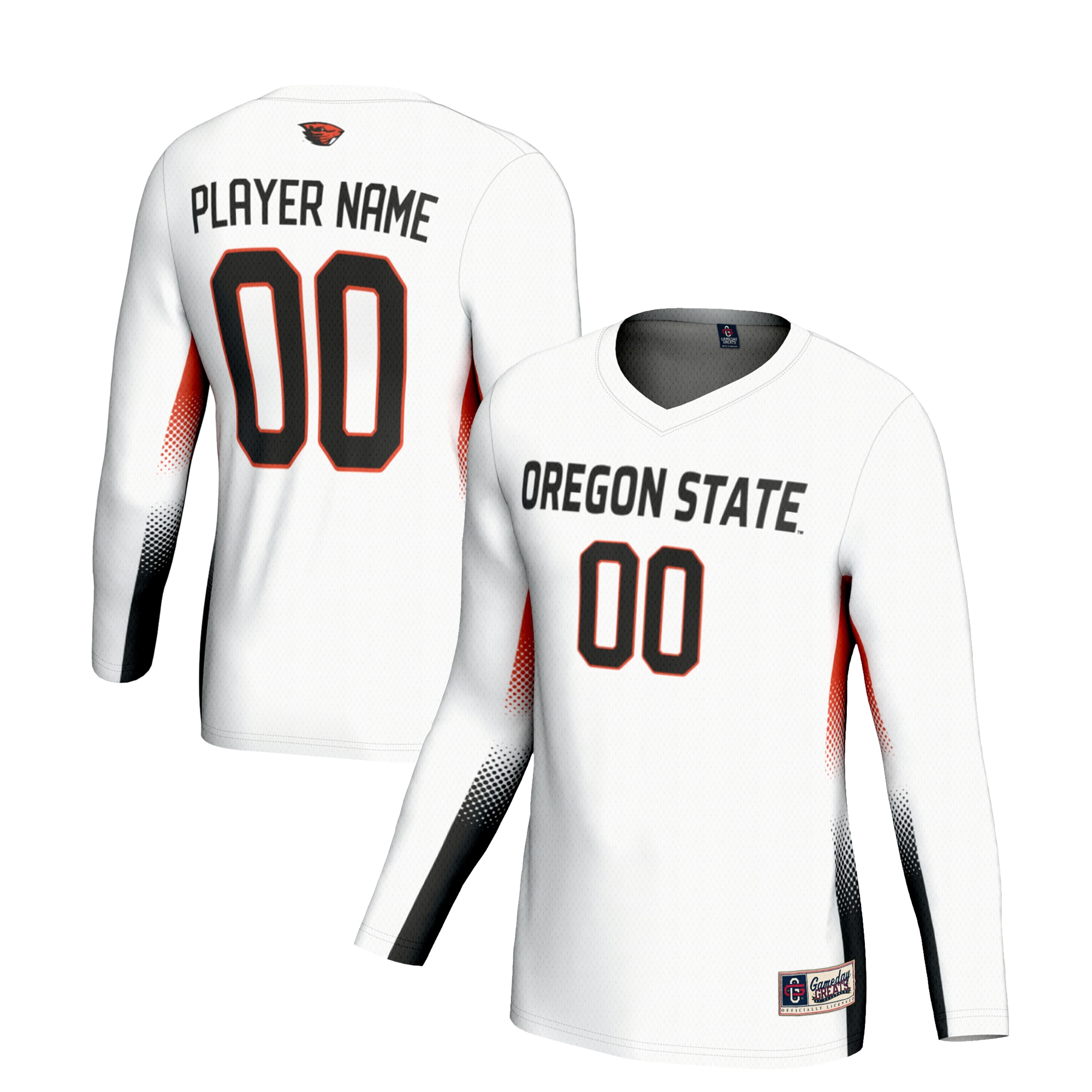 Men's Oregon State Beavers White Jersey