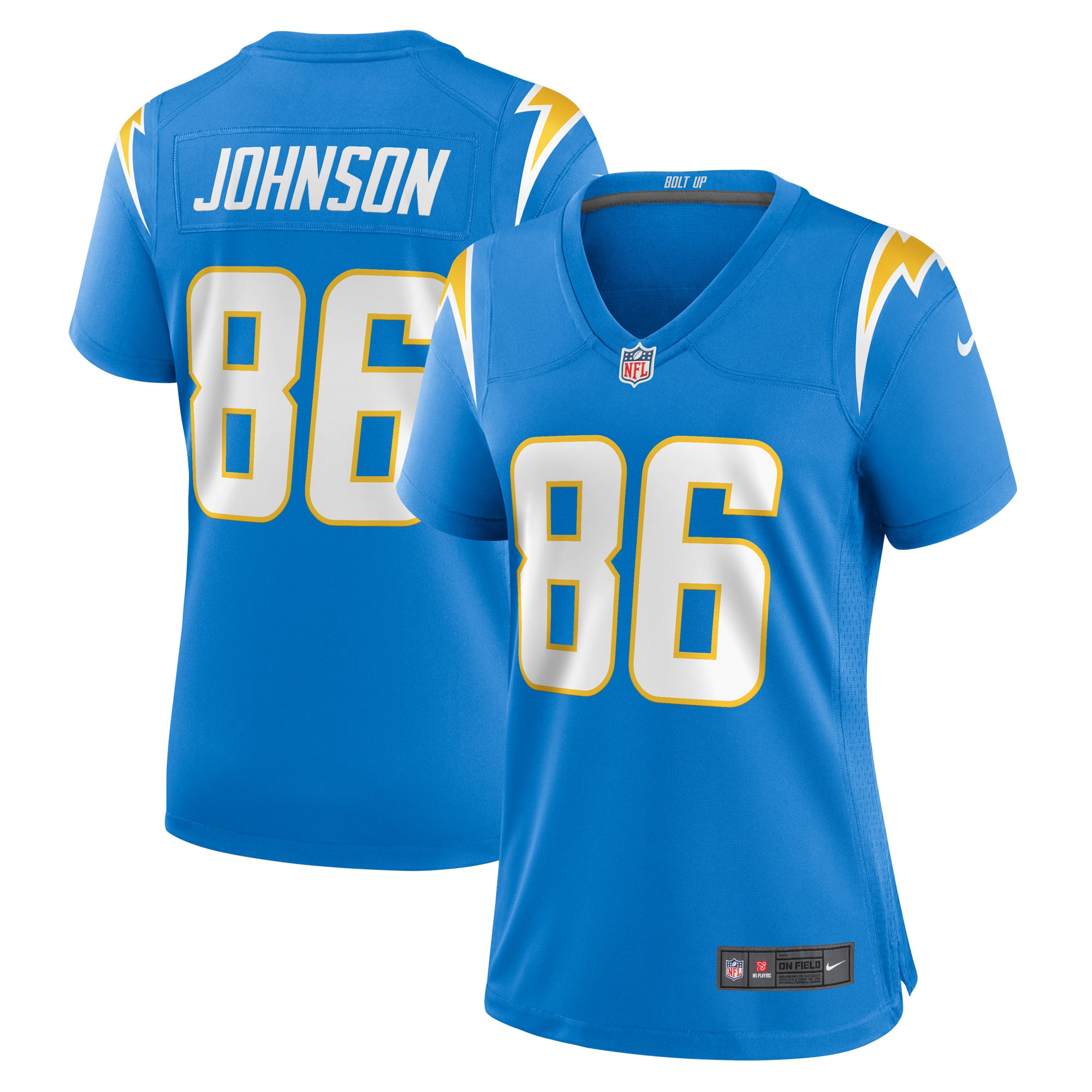 Men's Los Angeles Chargers Powder Game Jersey