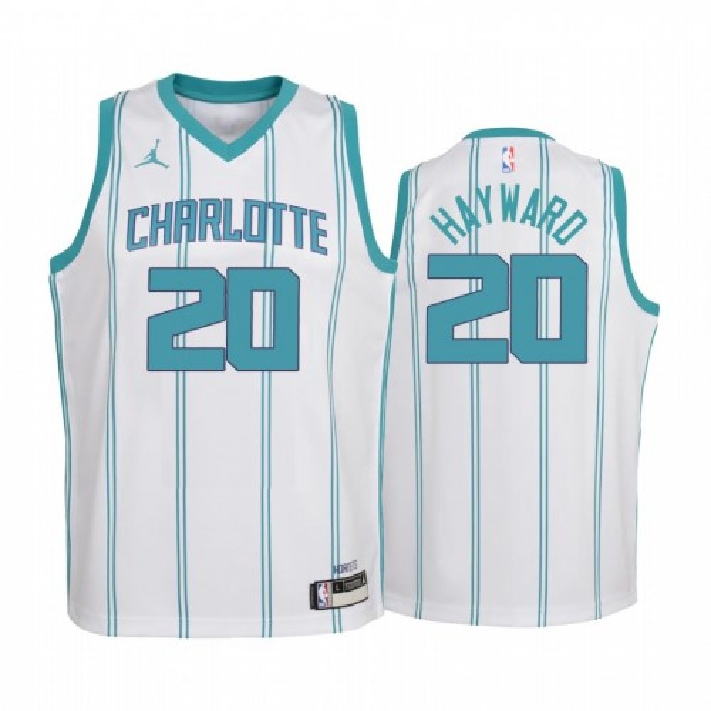 Kids' Charlotte Hornets 2020/21 White Swingman Jersey