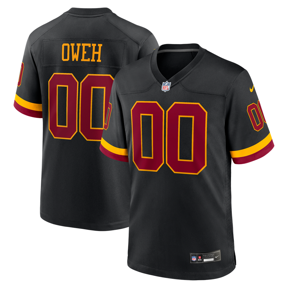 Kids' Washington Commanders Black Game Jersey