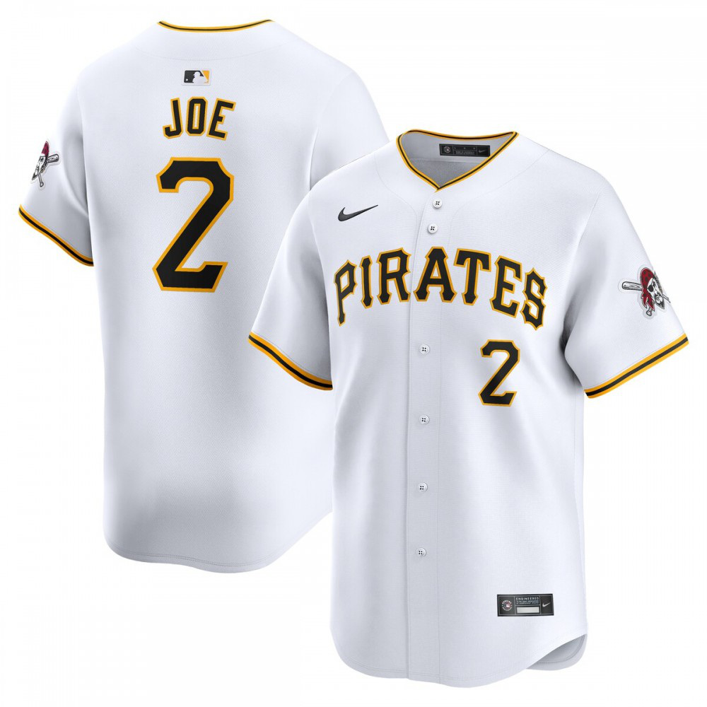 Kids' Pittsburgh Pirates White Limited Jersey