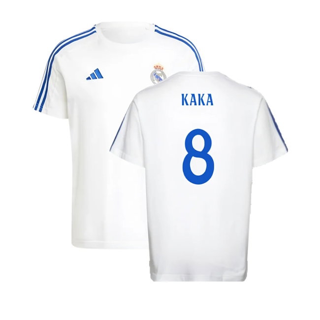 Kids' Real Madrid 2024/25 White Tee
