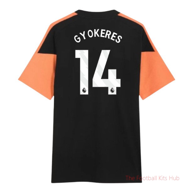 Men's Arsenal 2026/27 Black Training Tee