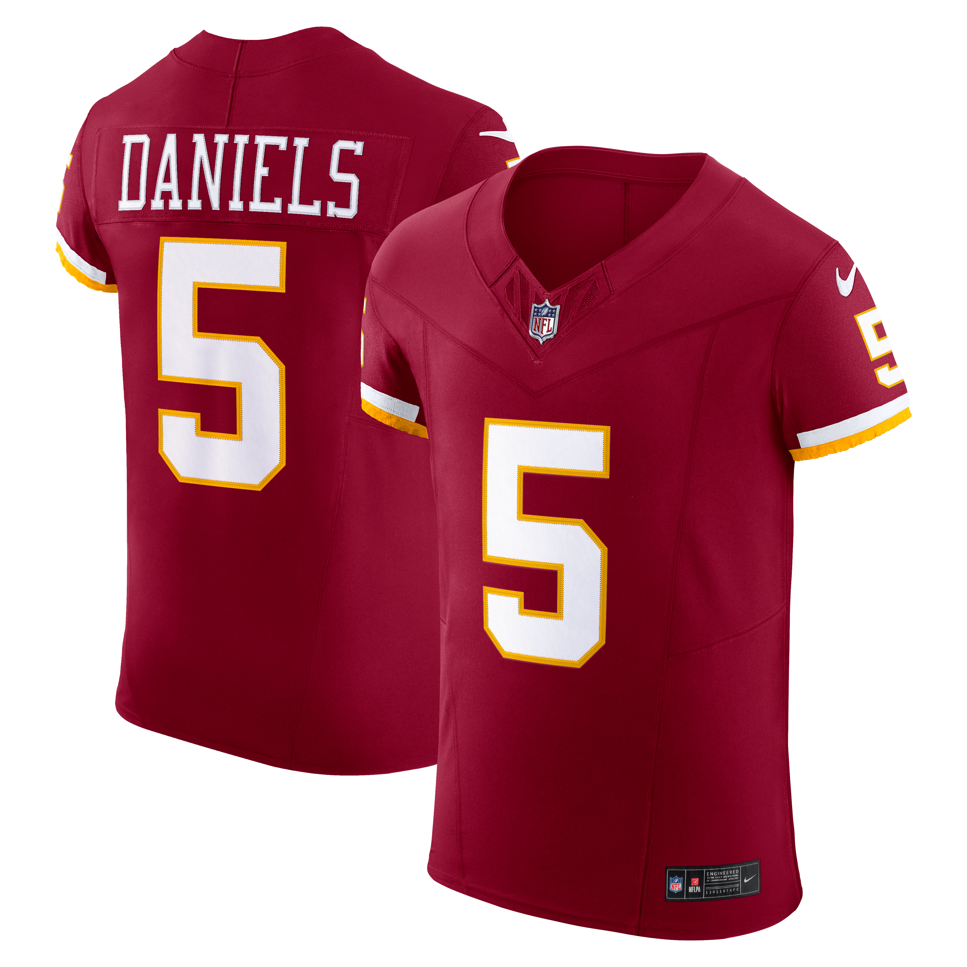 Men's Washington Commanders Burgundy Elite Jersey