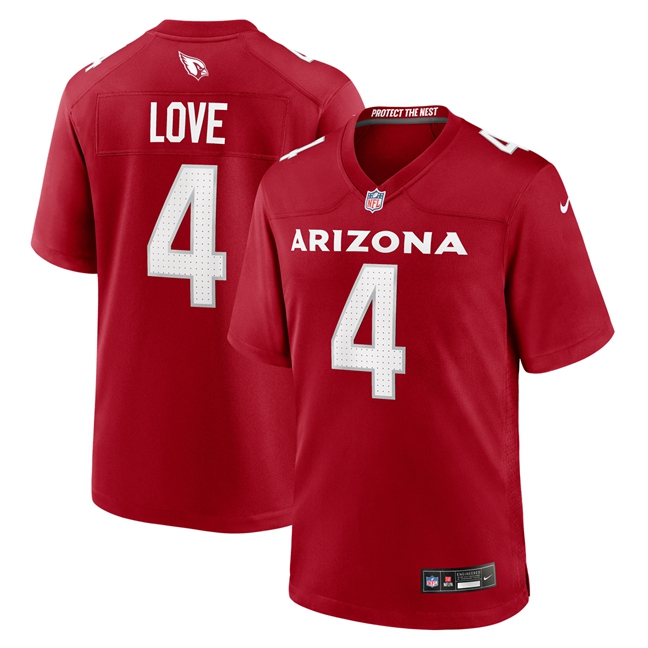 Men's Arizona Cardinals 2026 Cardinal Game Jersey