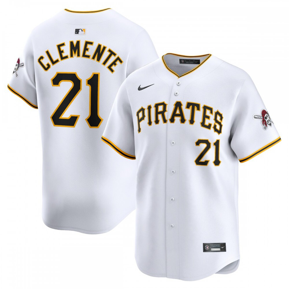 Men's Pittsburgh Pirates White Limited Jersey