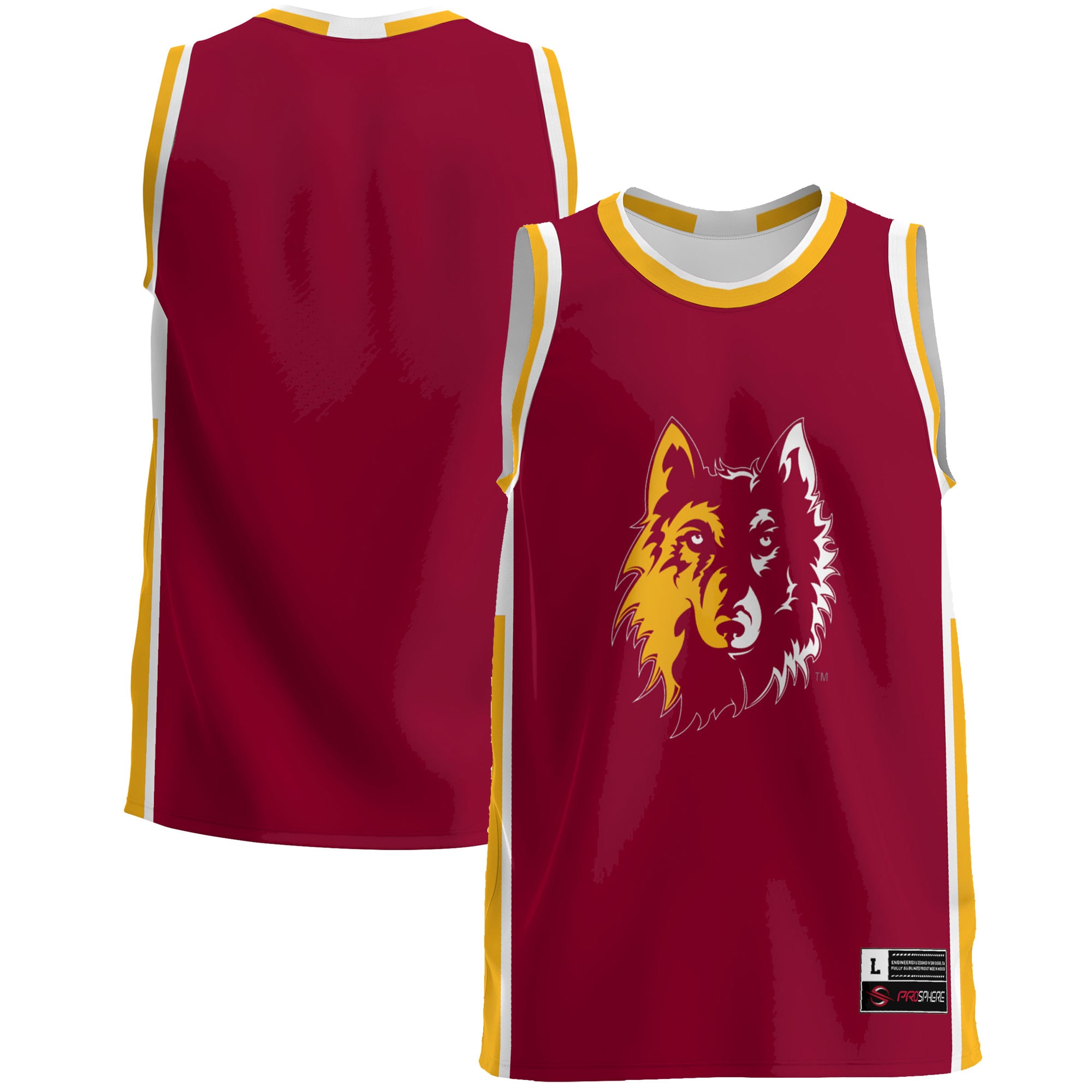 Kids' Wolves Maroon Jersey