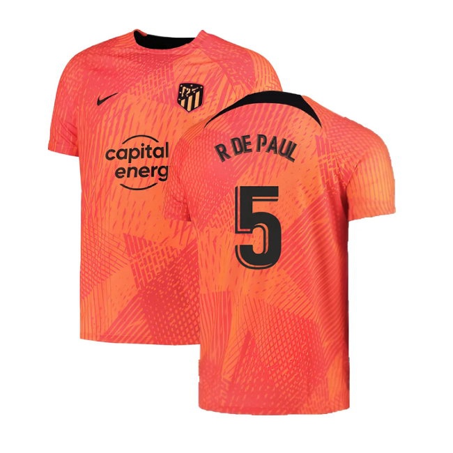 Men's Atletico Madrid 2022/23 Crimson Training Jersey