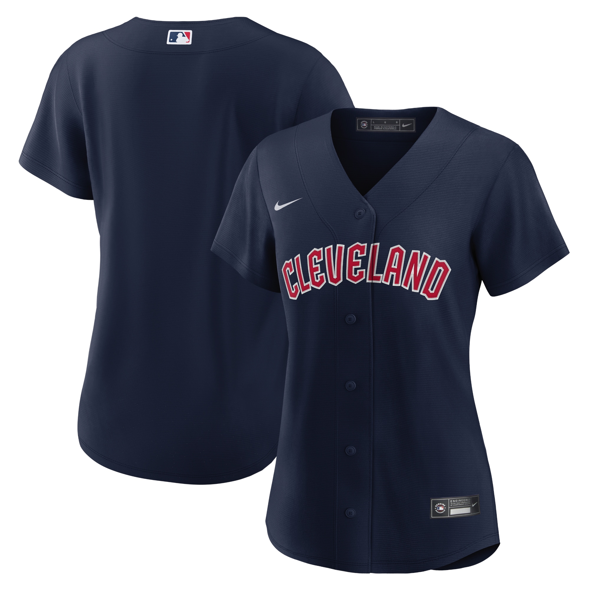 Men's Cleveland Guardians Navy Replica Jersey
