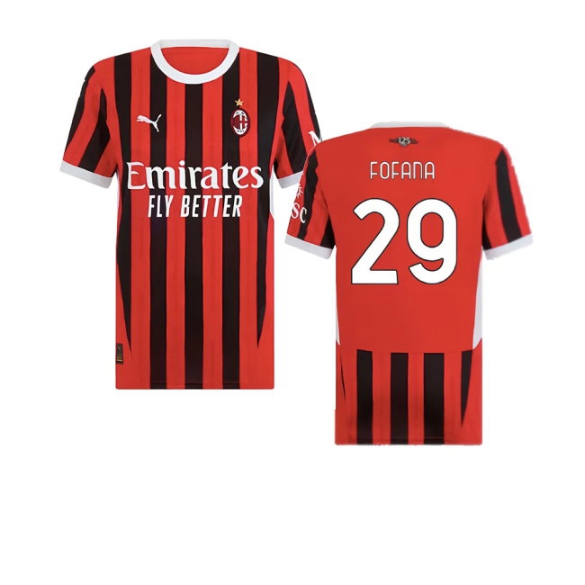 Women's AC Milan 2024/25 Home Jersey