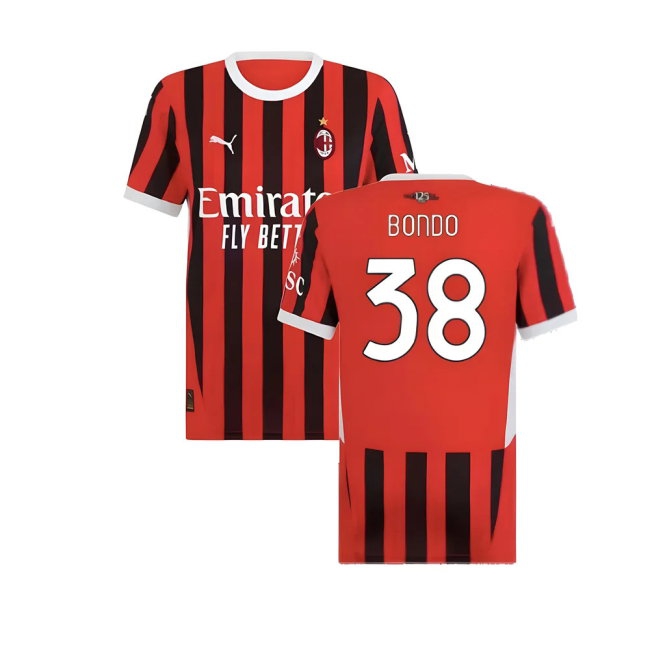 Kids' AC Milan 2024/25 Home Jersey