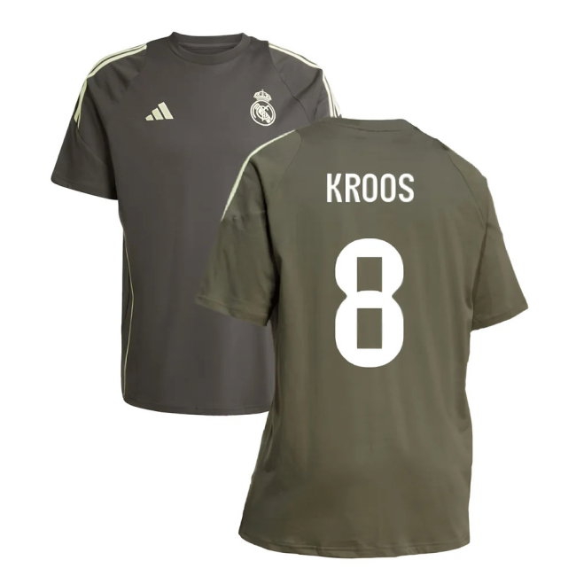 Men's Trainings Real Madrid 2025/26 Grey Training Tee
