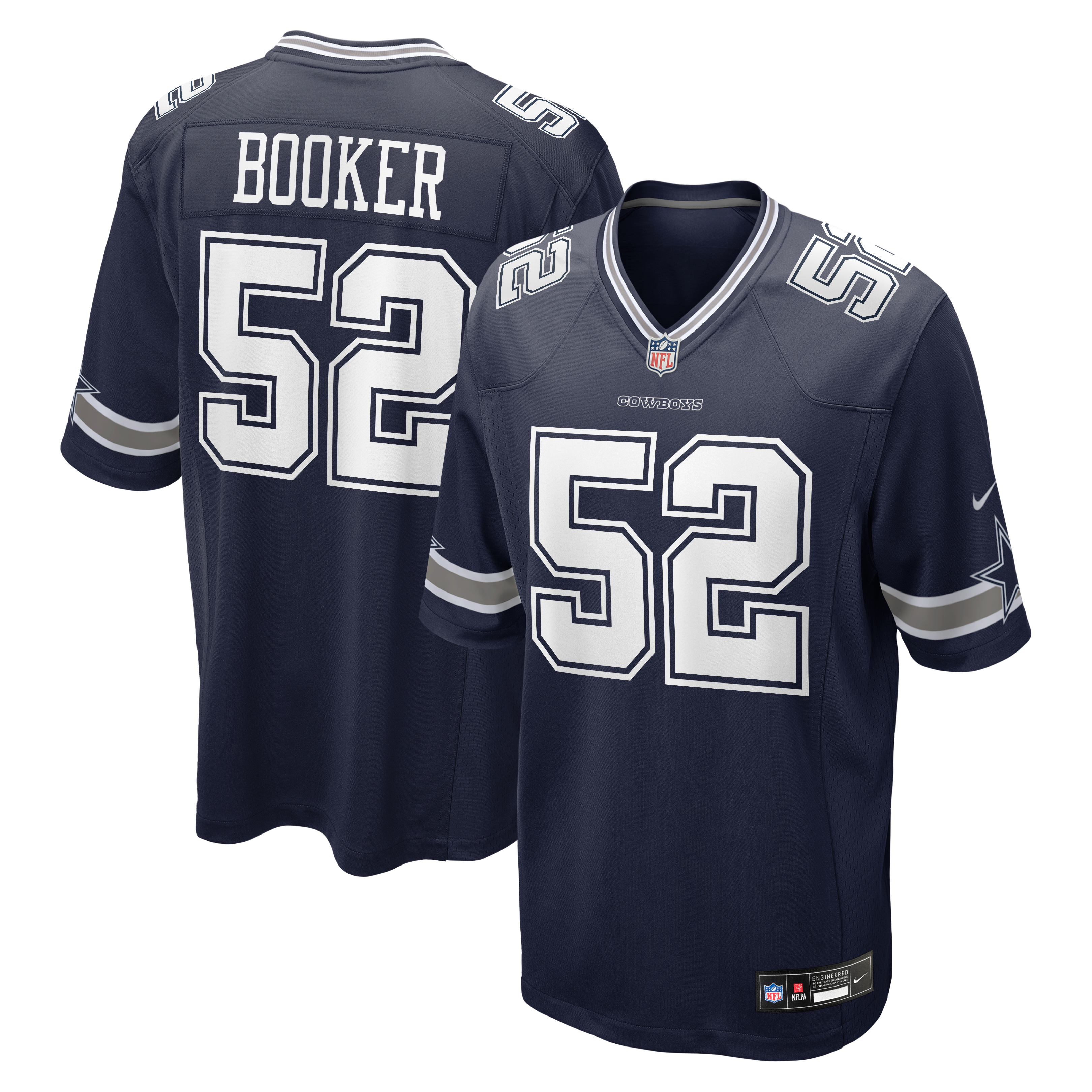 Men's Dallas Cowboys Navy Game Jersey