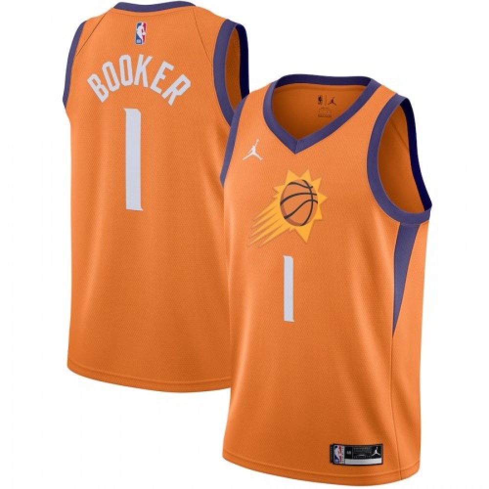 Men's Phoenix Suns 2020/21 Orange Statement Swingman Jersey