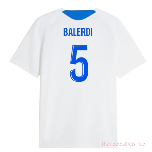 Kids' Marseille 2026/27 White Training Jersey