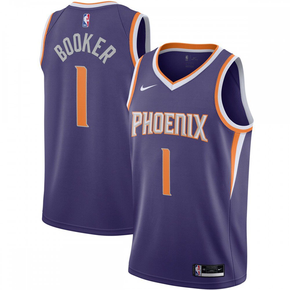 Men's Phoenix Suns 2020/21 Purple Icon Swingman Jersey