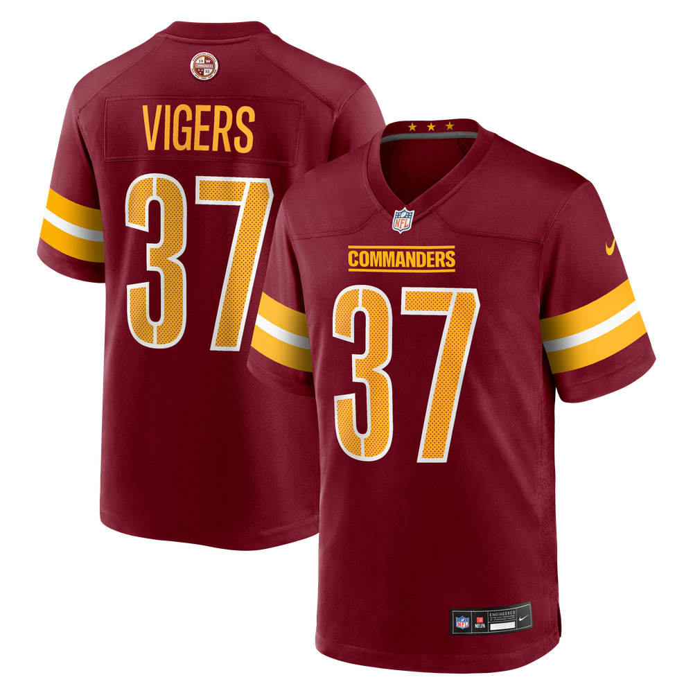 Men's Washington Commanders Burgundy Game Jersey