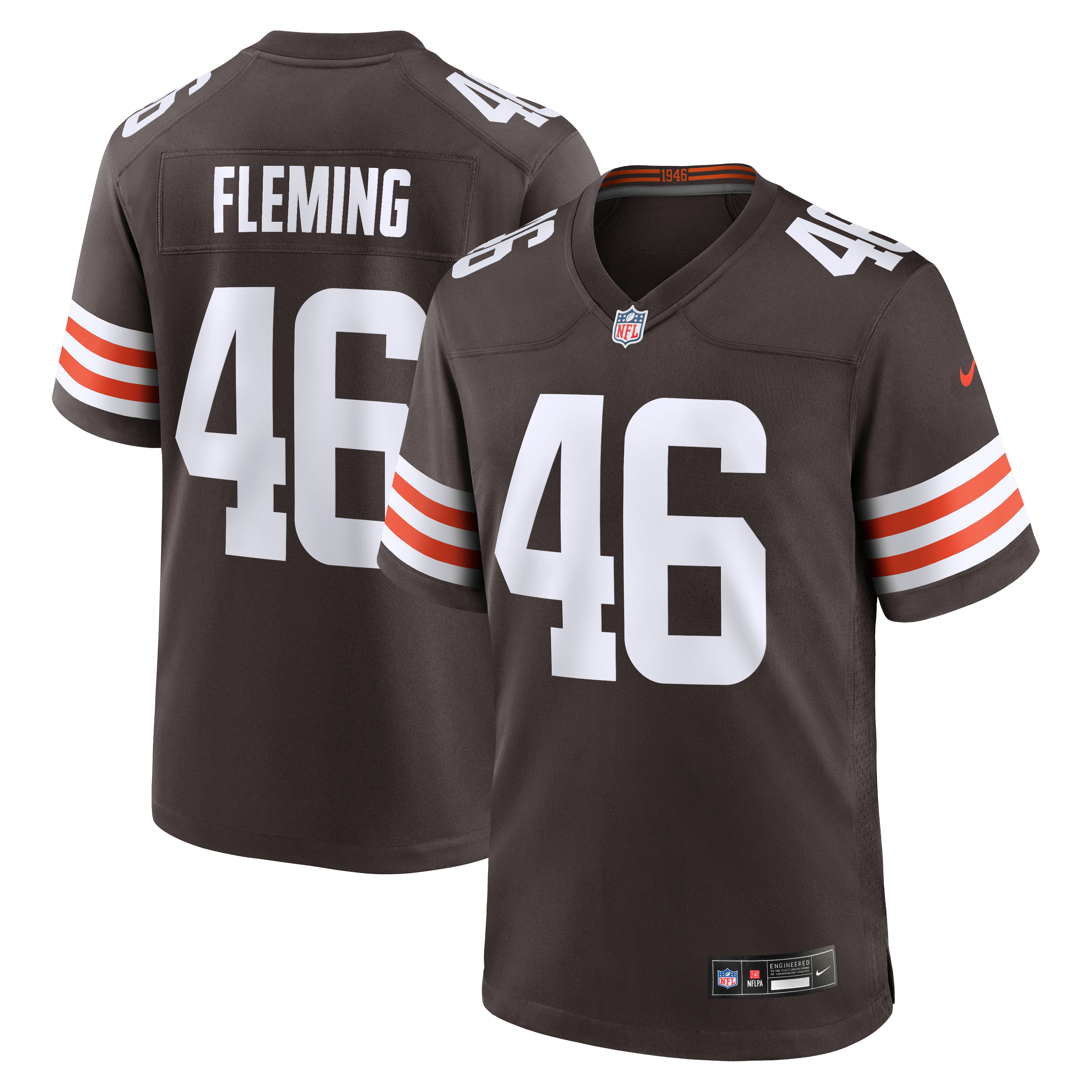 Men's Cleveland Browns Brown Player Jersey