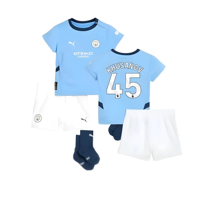 Kids' Man City 2024/25 City Kit