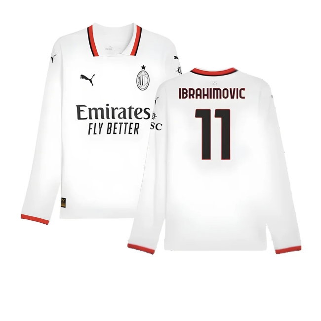 Men's AC Milan 2024/25 Away Long Sleeve Jersey