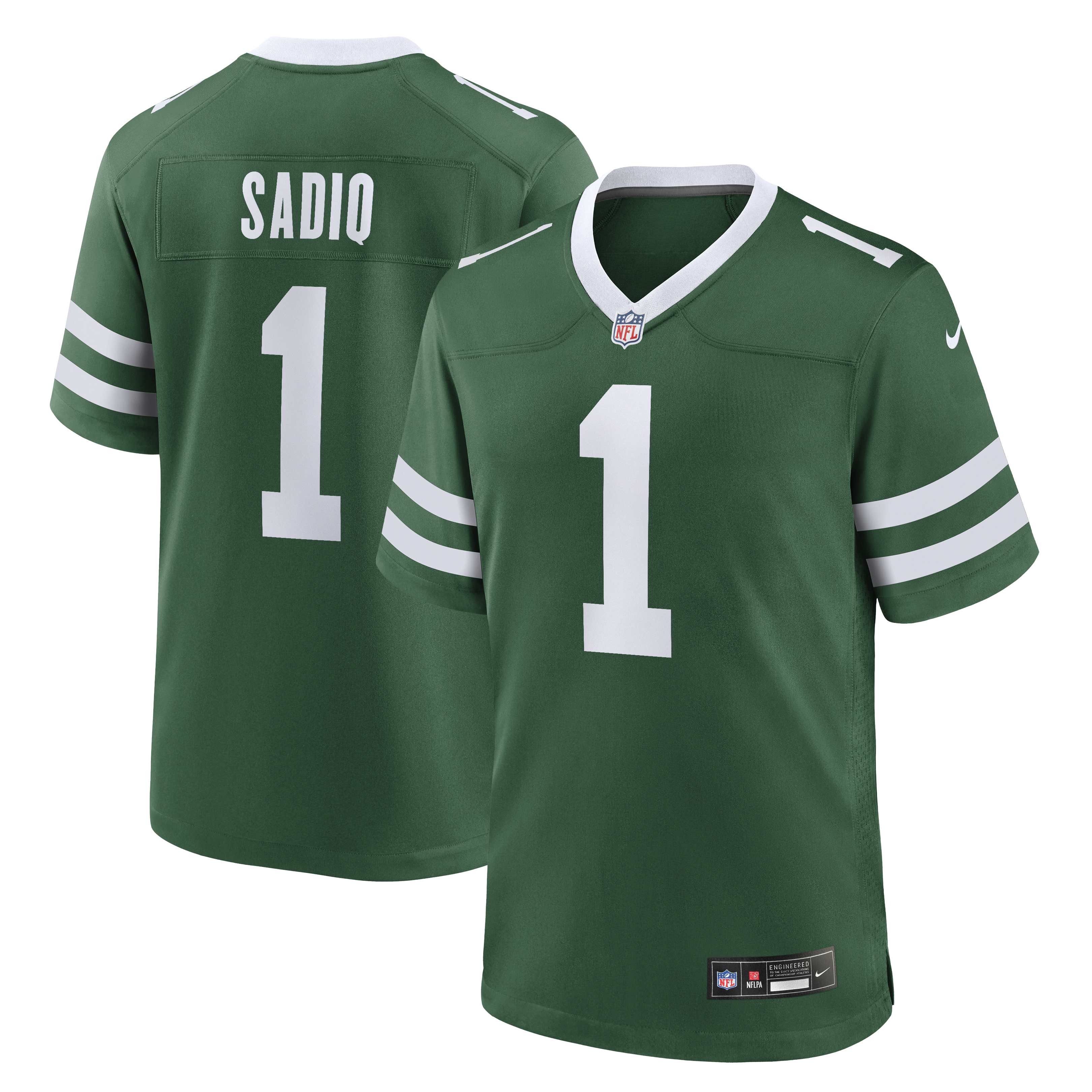 Men's New York Jets 2026 Green Game Jersey