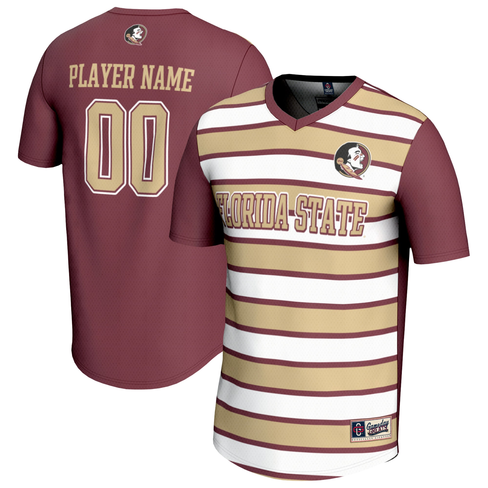 Women's Florida State Seminoles Gold Player Jersey