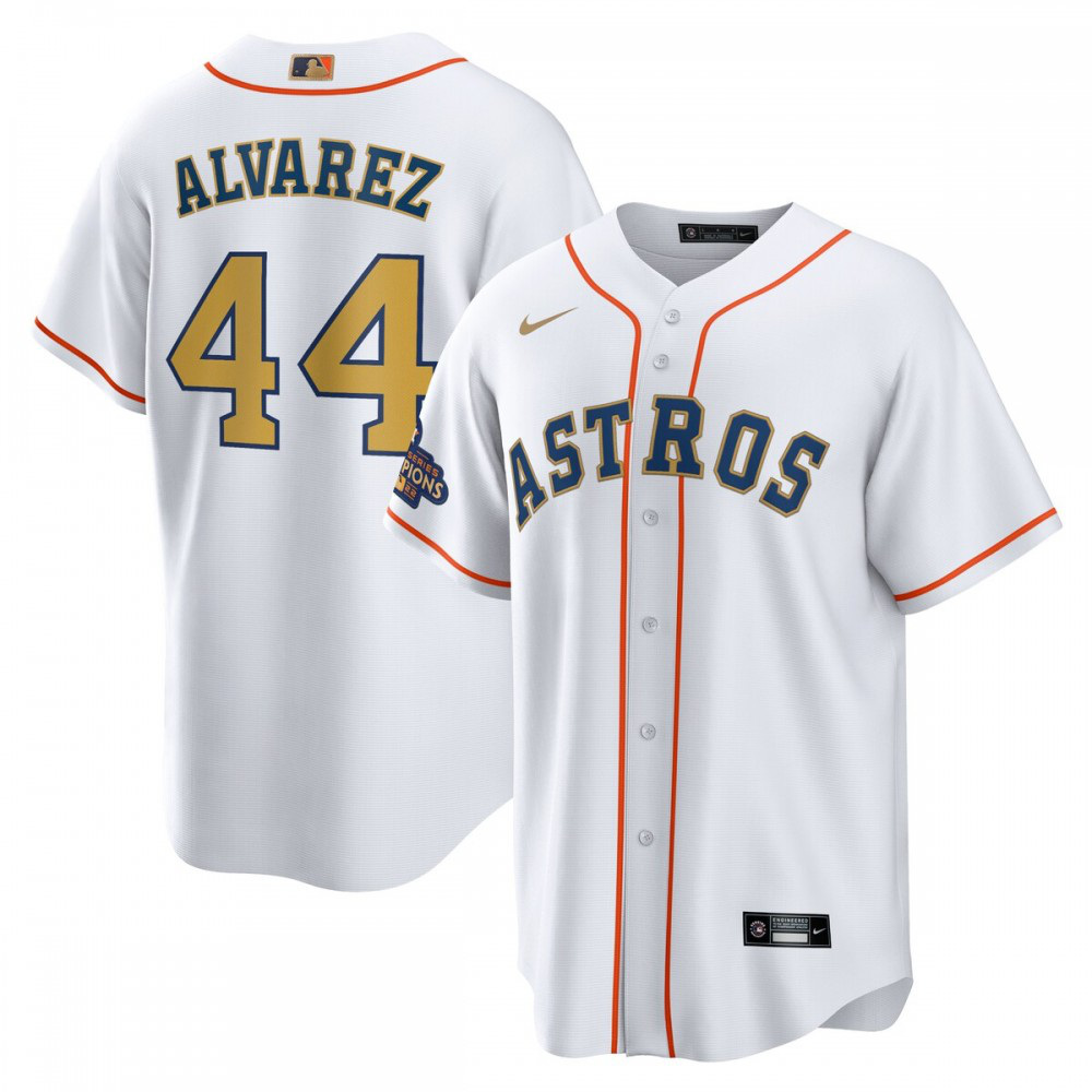 Men's Houston Astros 2023 Gold Player Jersey