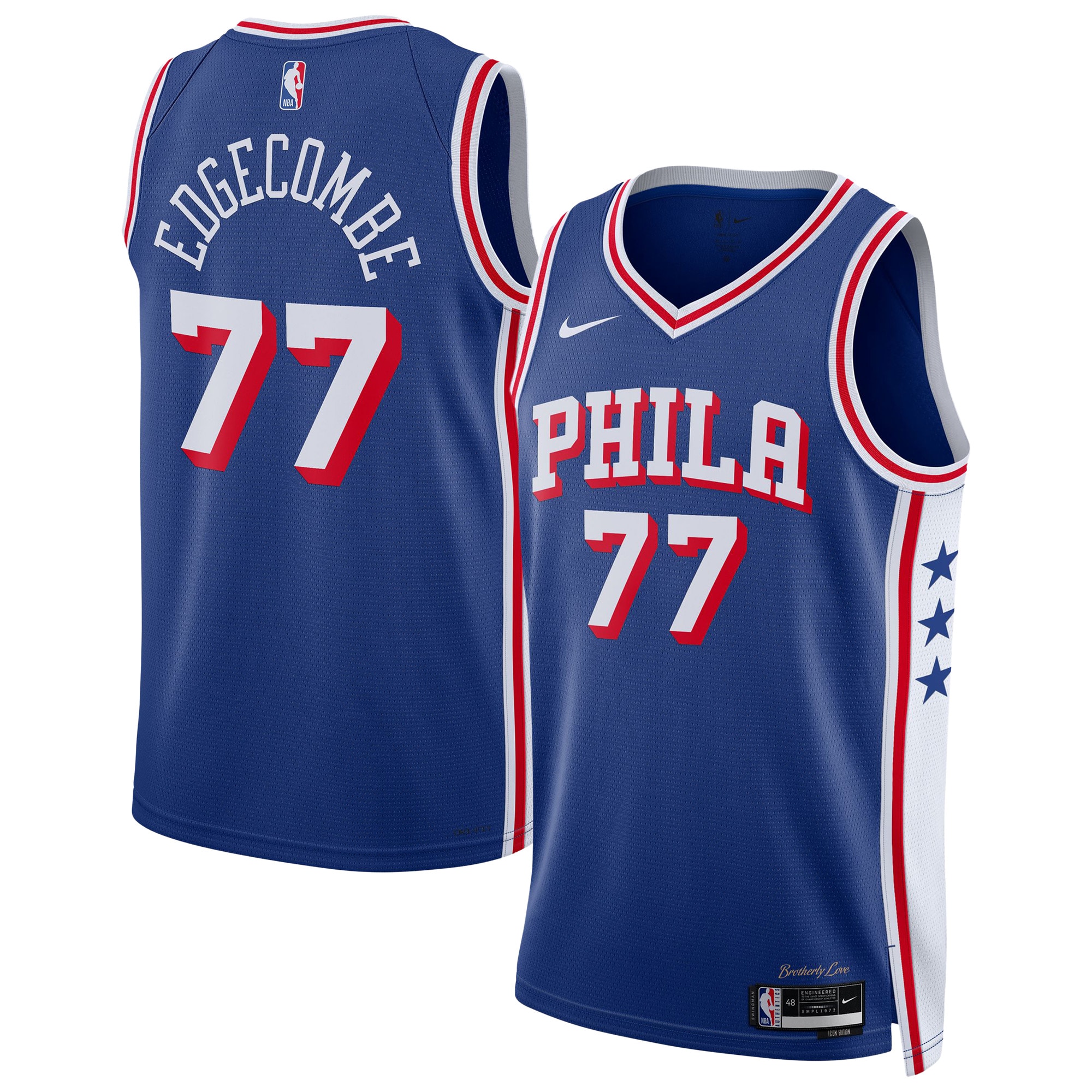 Men's Philadelphia 76ers Royal Icon Swingman Jersey