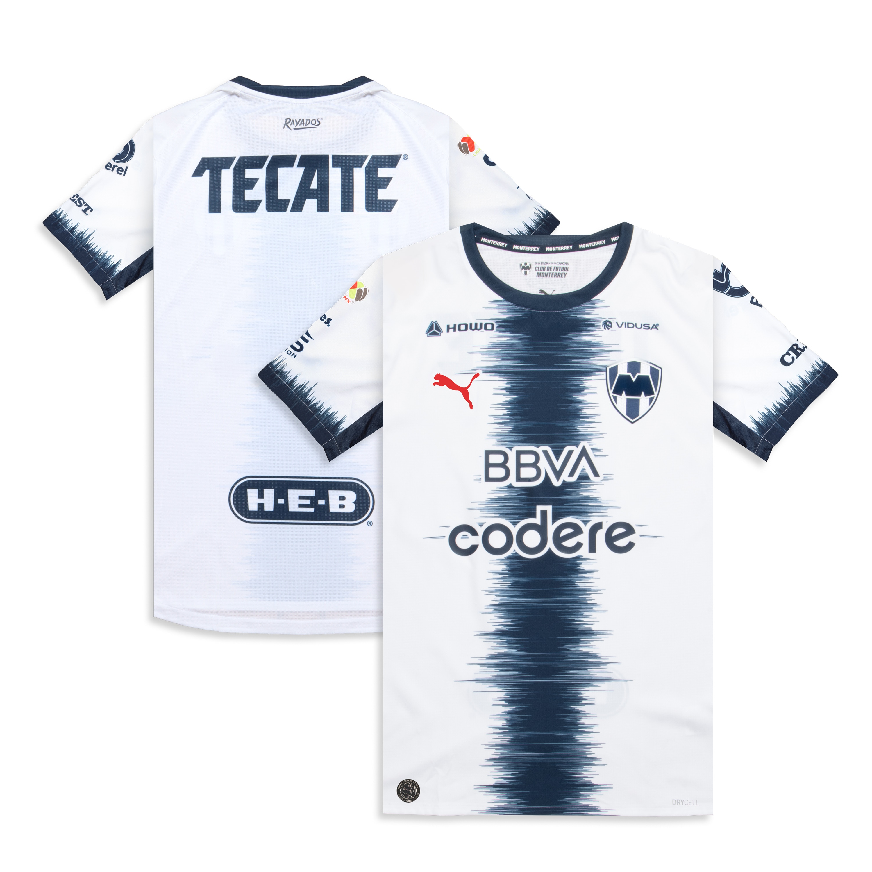 Women's CF Monterrey 2026/27 White Replica Jersey